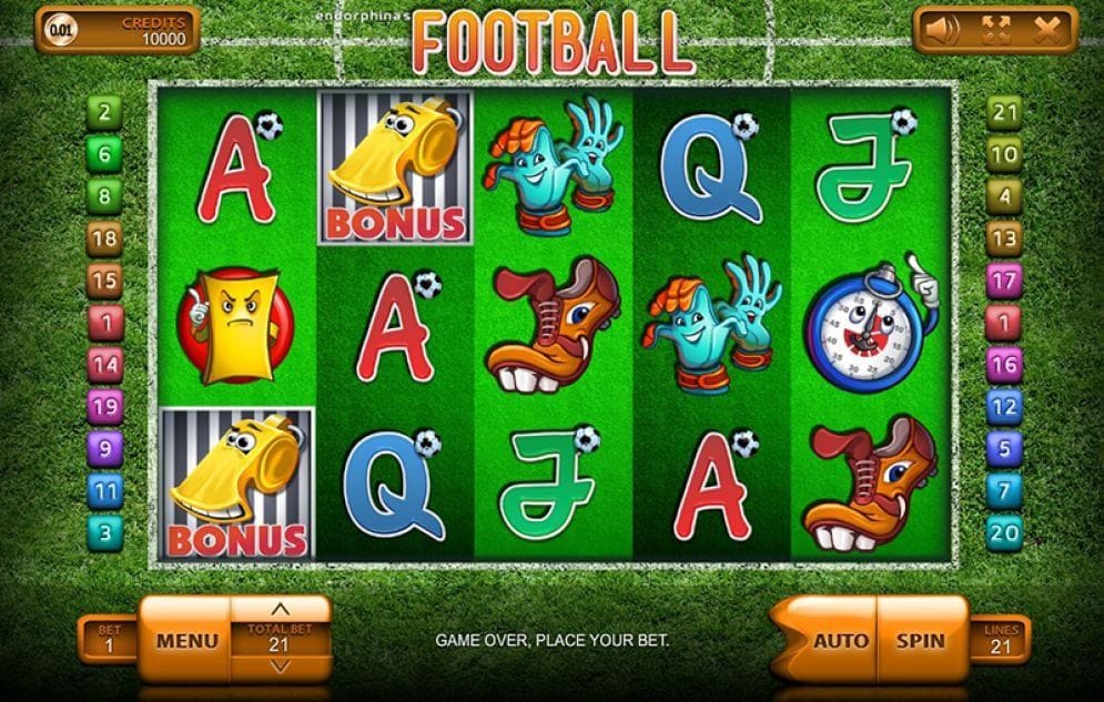 Football online Slotmaschine