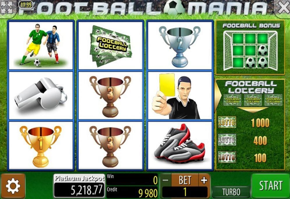 Football Mania online Automatenspiel
