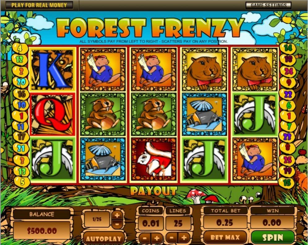 Forest Frenzy Casino Spiel