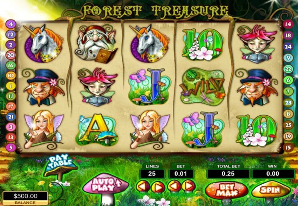 Forest Treasure Spielautomat
