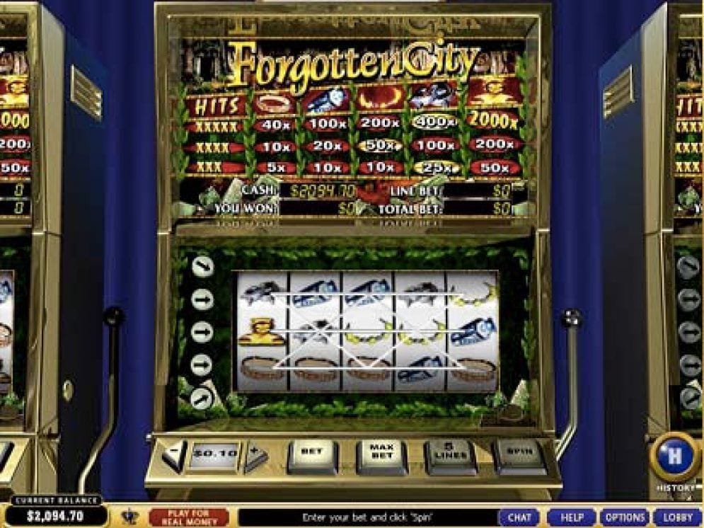 Forgotten City online Spielautomat