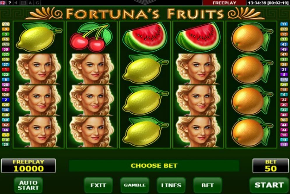 Fortuna’s Fruits Video Slot
