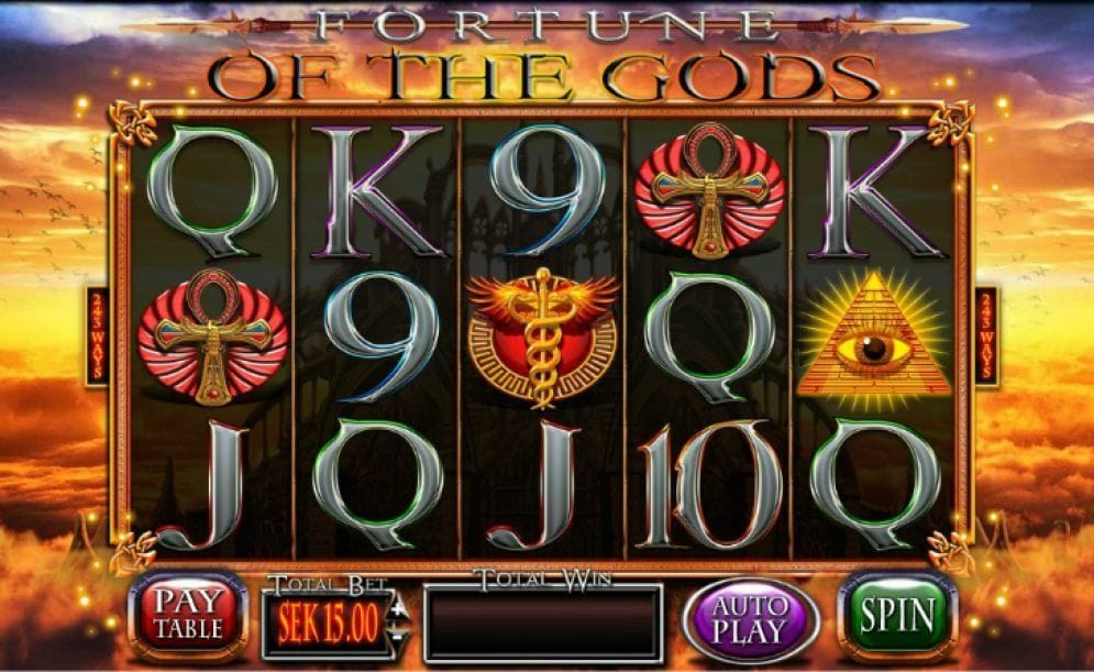 Fortune of the Gods Casinospiel