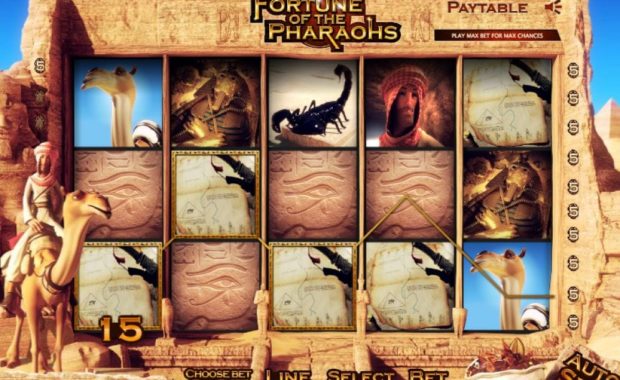 Fortune of the Pharaohs Spielautomat online spielen