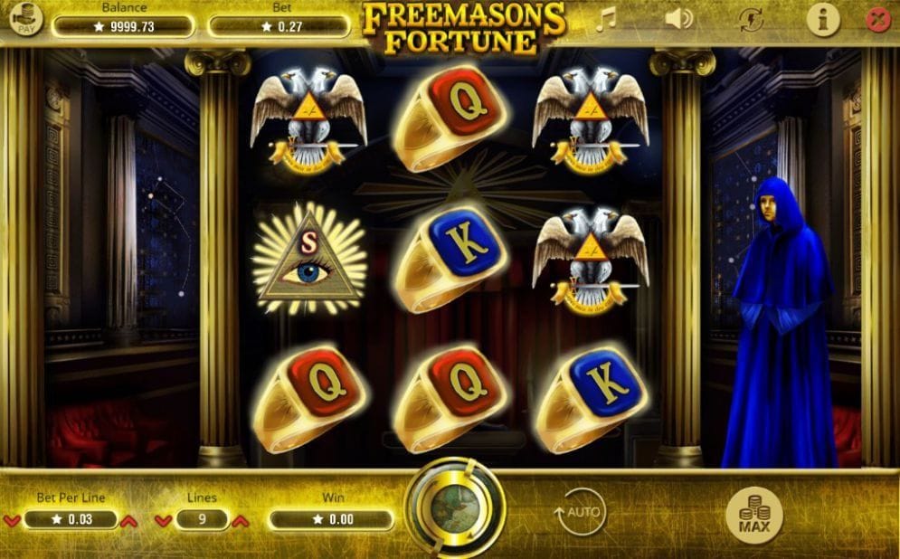 Freemasons Fortune Slotmaschine