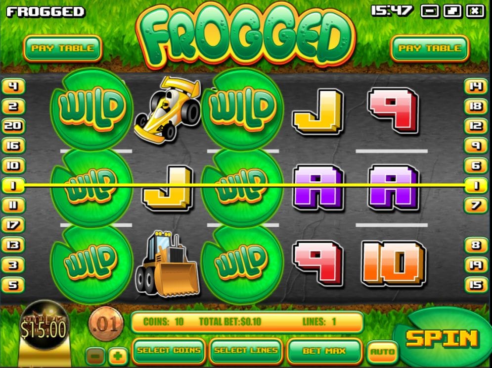 Frogged Spielautomat