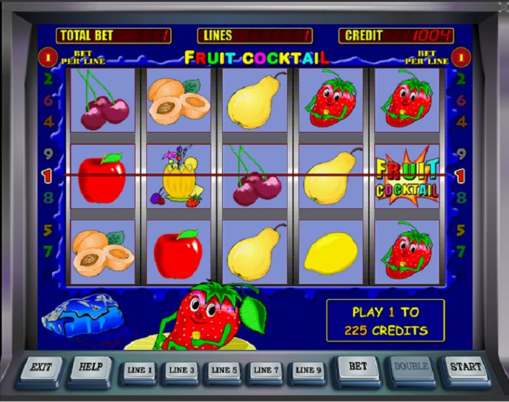 Fruit Cocktail online Spielautomat