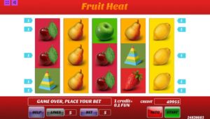 Fruit Heat Spielautomat ohne Anmeldung