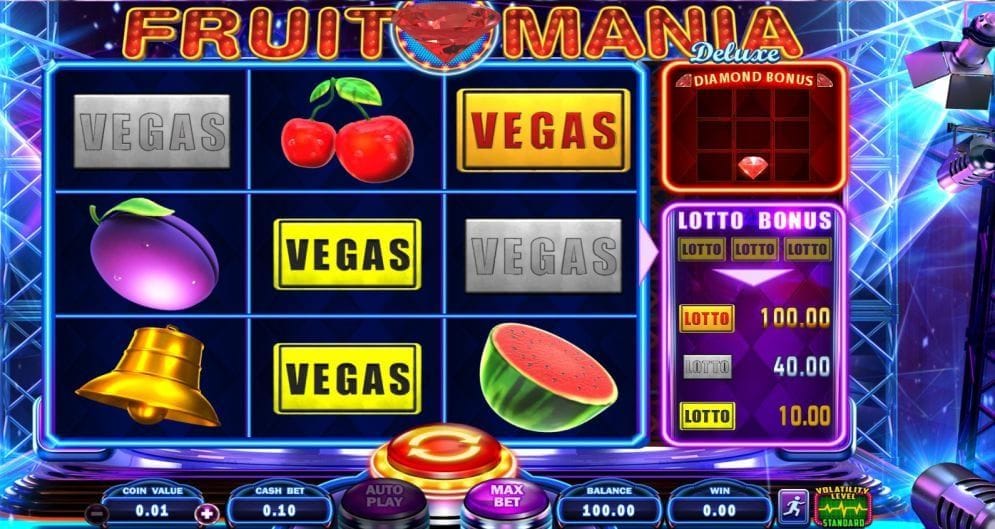 Fruit Mania Deluxe online Automatenspiel