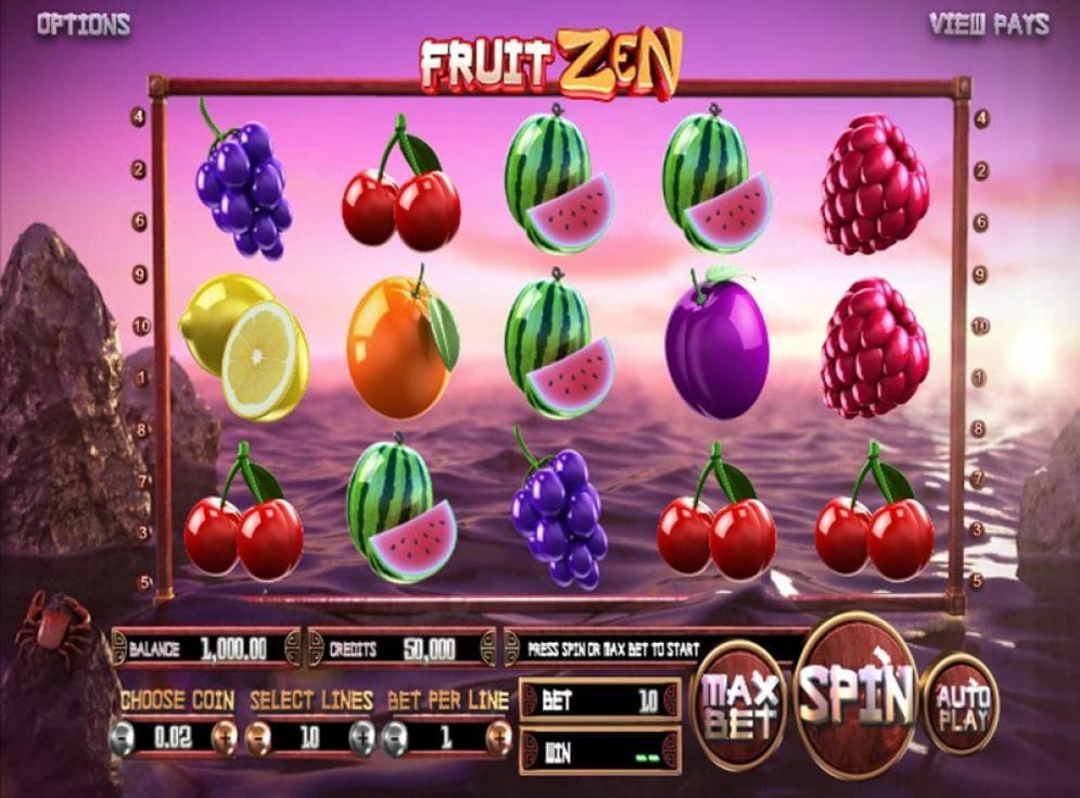 Fruit Zen online Spielautomat
