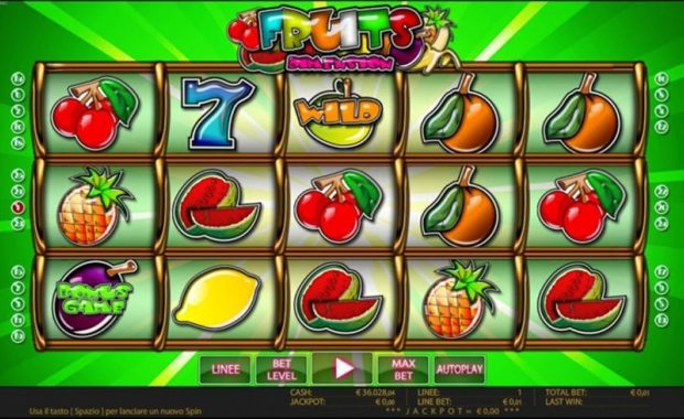 Fruits Dimension Slotmaschine online spielen