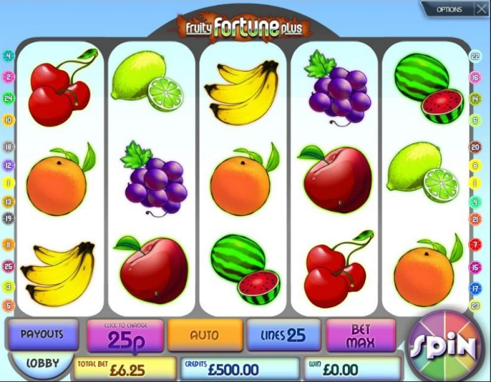 Fruity Fortune Plus Spielautomat
