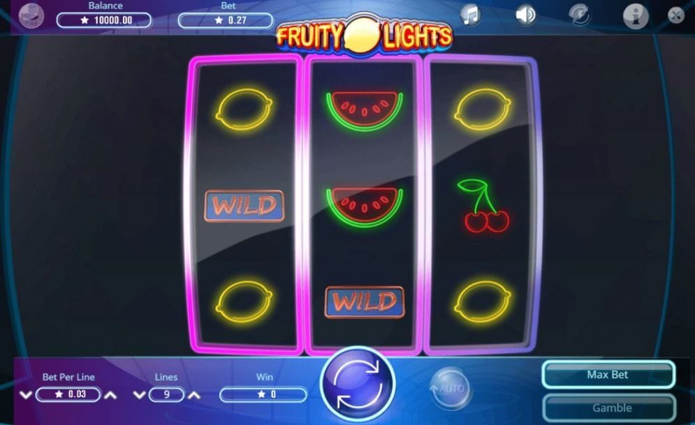Fruity Lights online Slotmaschine