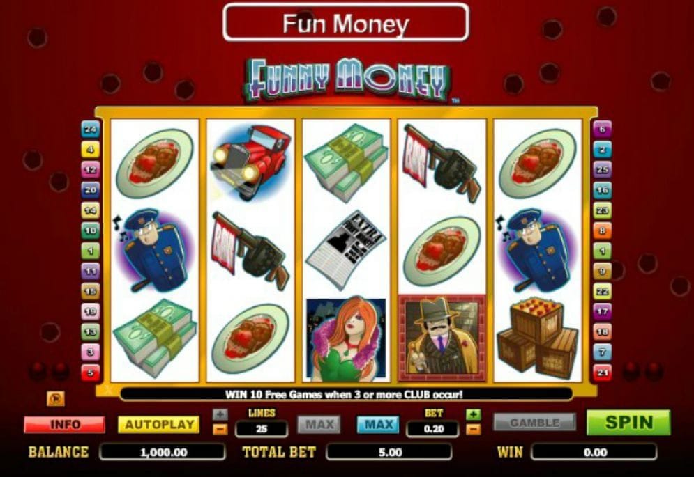 Funny Money online Geldspielautomat