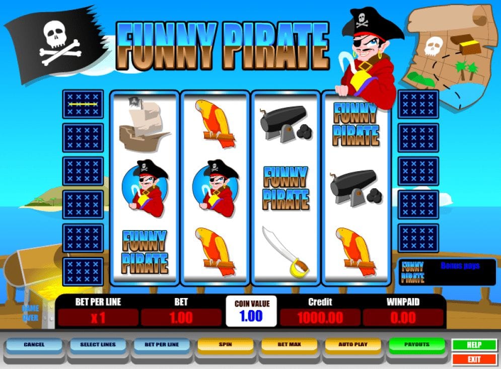 Funny Pirate Casino Spiel