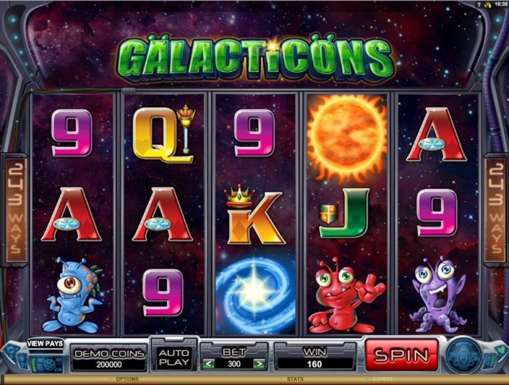 Galacticons online Automatenspiel