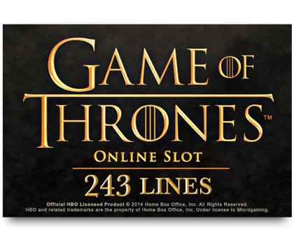 Game of Thrones 243 Ways Spielautomat ohne Anmeldung