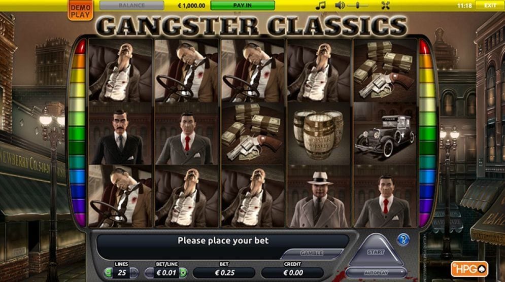 Gangster Classics online Geldspielautomat