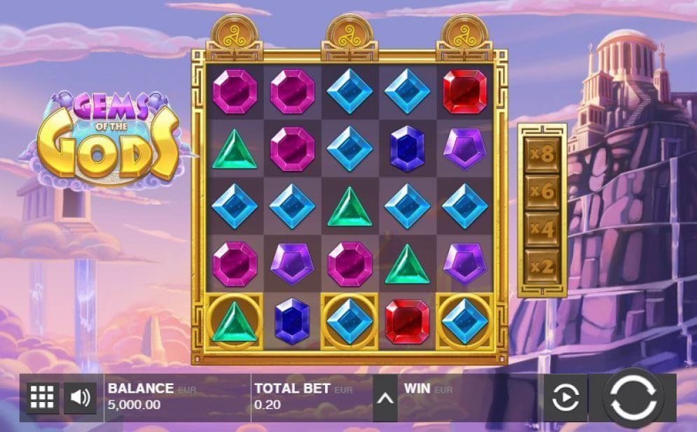 Gems of the Gods online Spielautomat