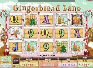 Gingerbread Lane Spielautomat ohne Anmeldung