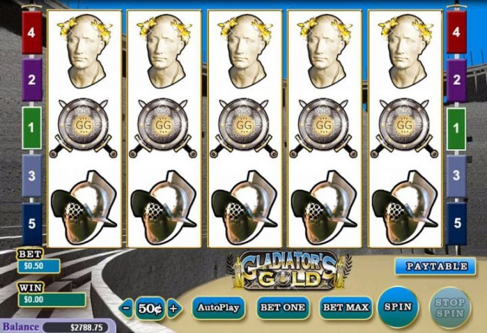 Gladiators Gold Geldspielautomat
