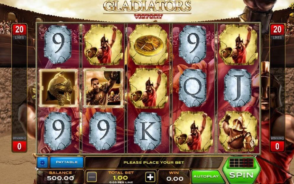 Gladiators Victory online Videoslot