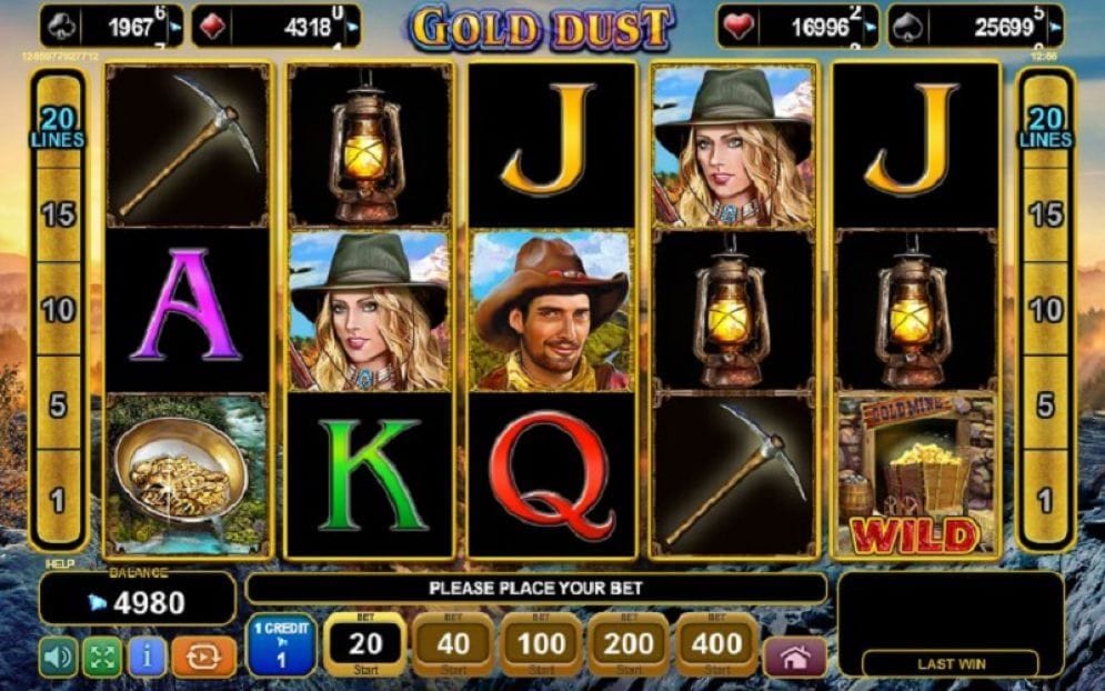Gold Dust Geldspielautomat