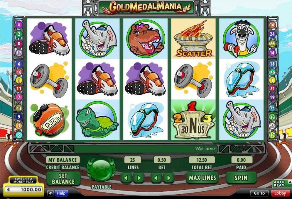 Gold Medal Mania online Spielautomat
