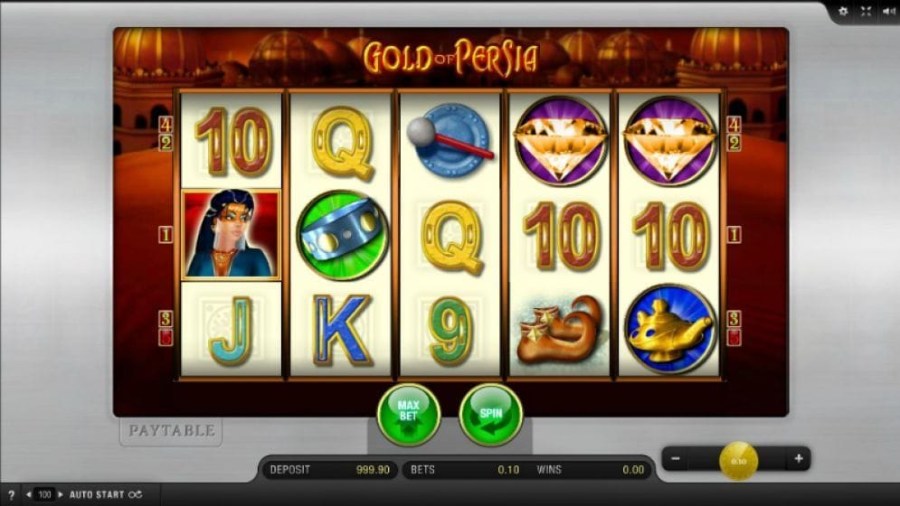 Gold of Persia online Videoslot