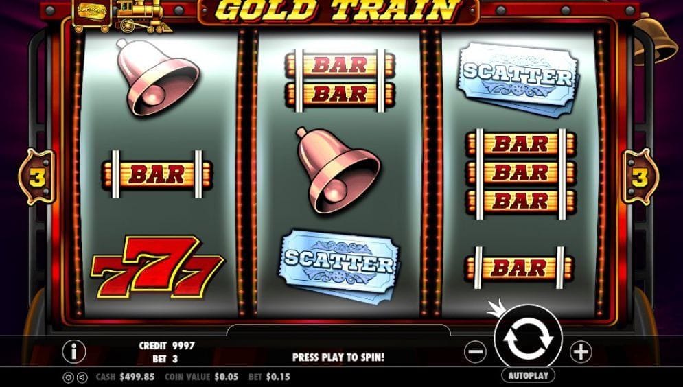 Gold Train Geldspielautomat