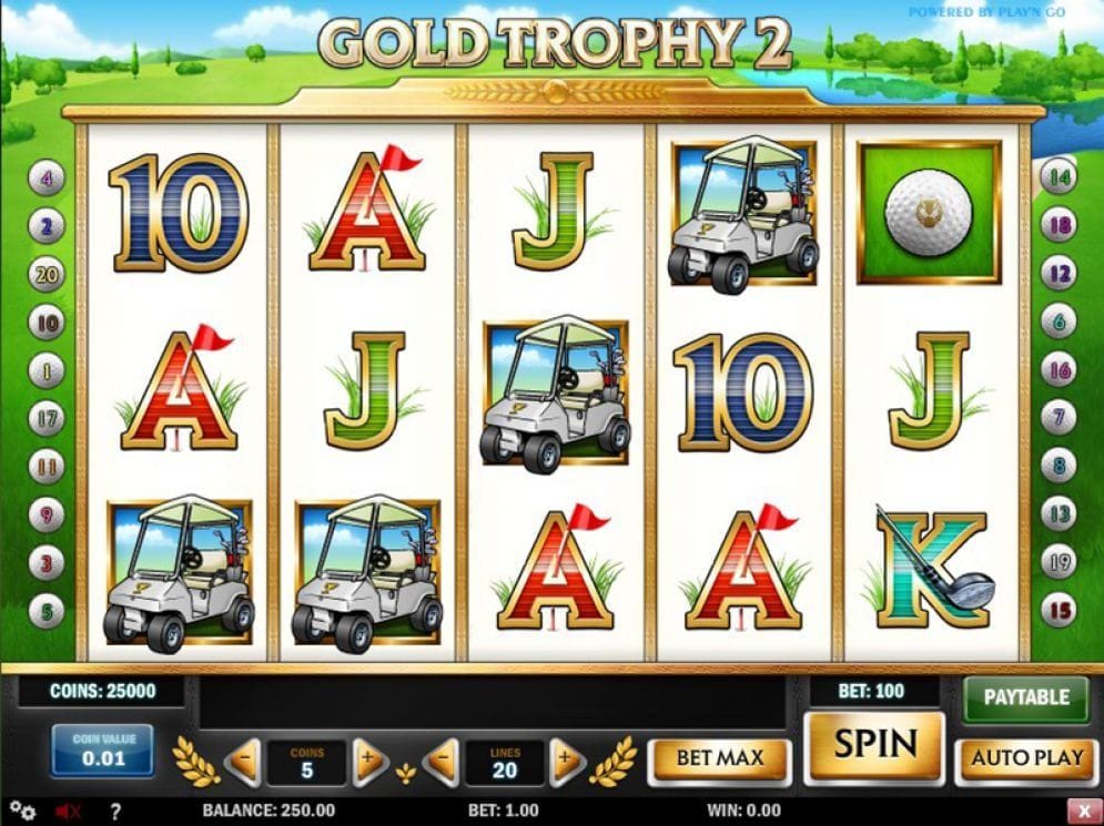 Gold Trophy 2 online Geldspielautomat