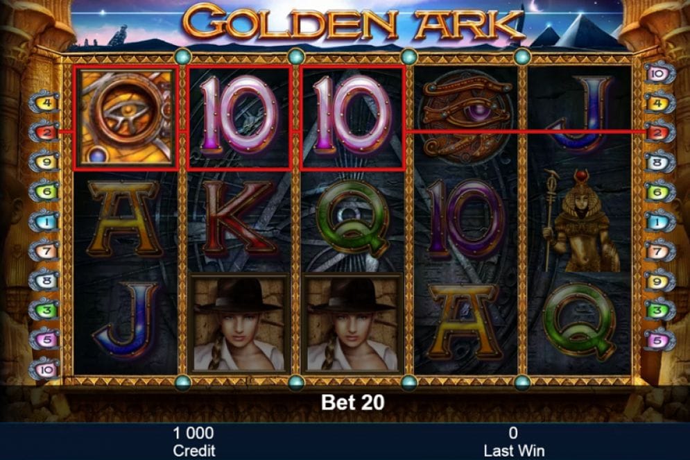 Golden Ark online Geldspielautomat