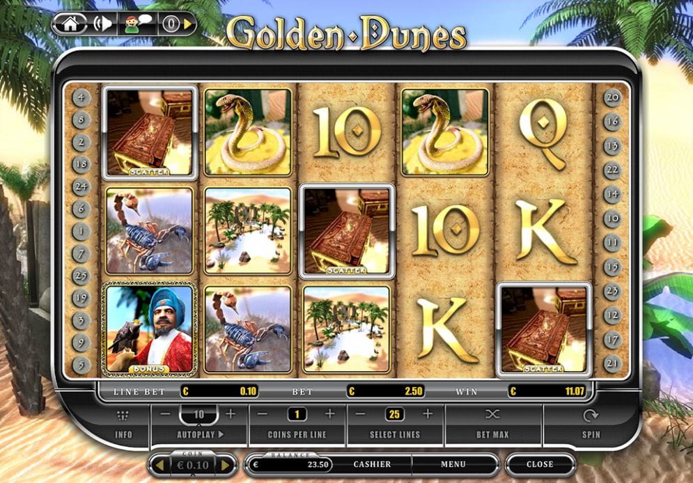 Golden Dunes Slotmaschine