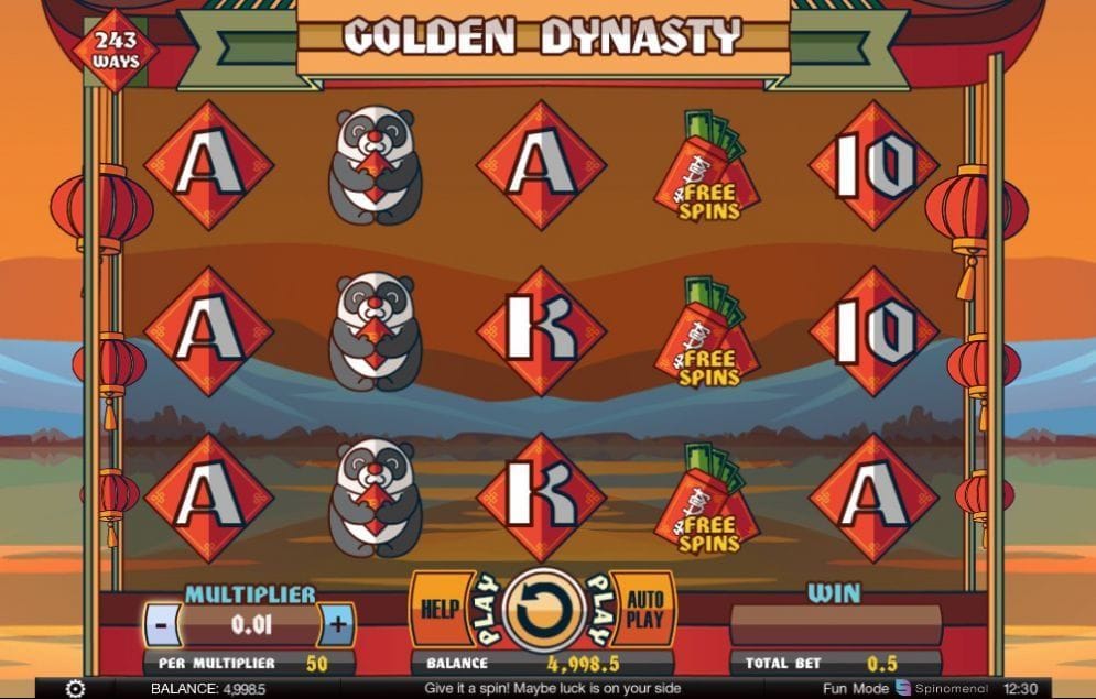 Golden Dynasty Geldspielautomat