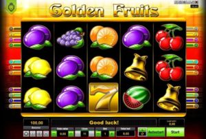 Golden Fruits Slotmaschine kostenlos spielen