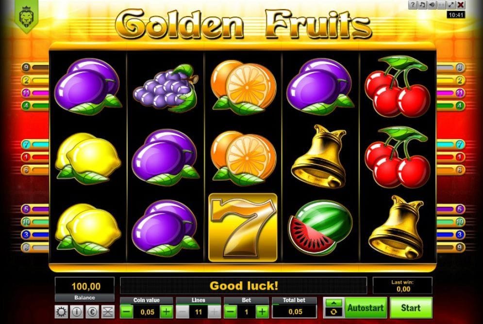 Golden Fruits online Videoslot