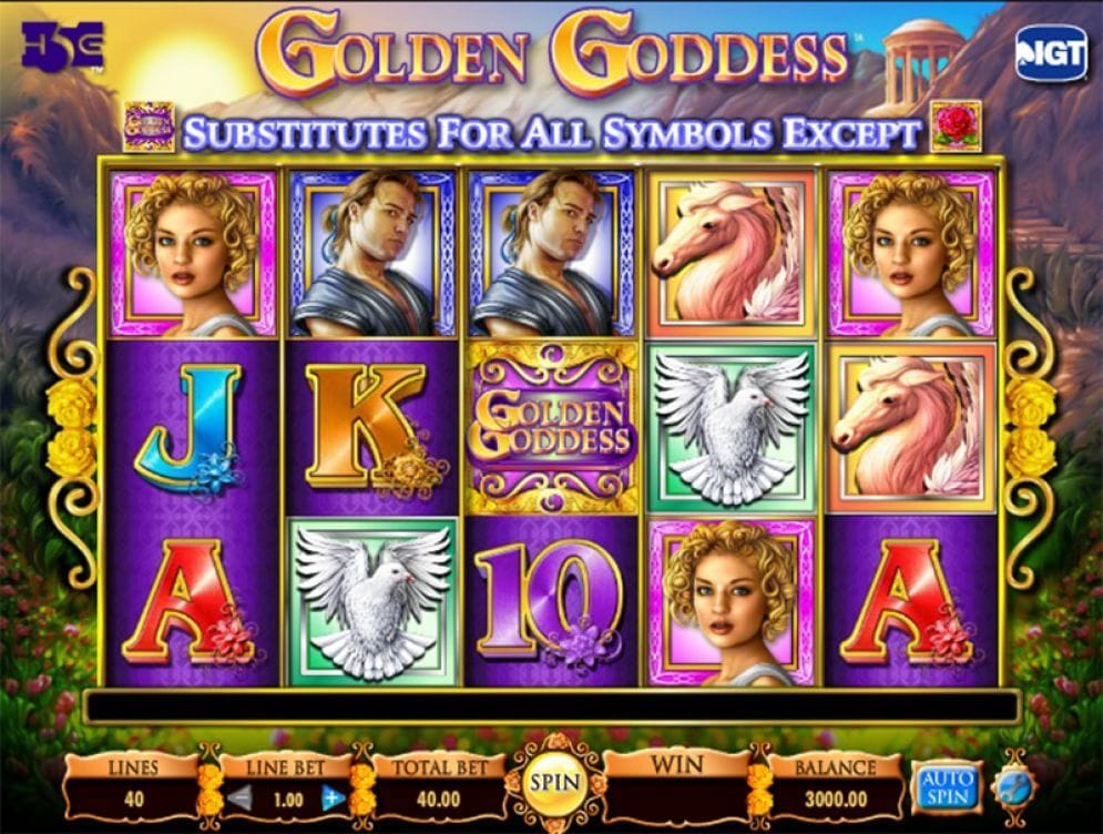 Golden Goddess Casinospiel