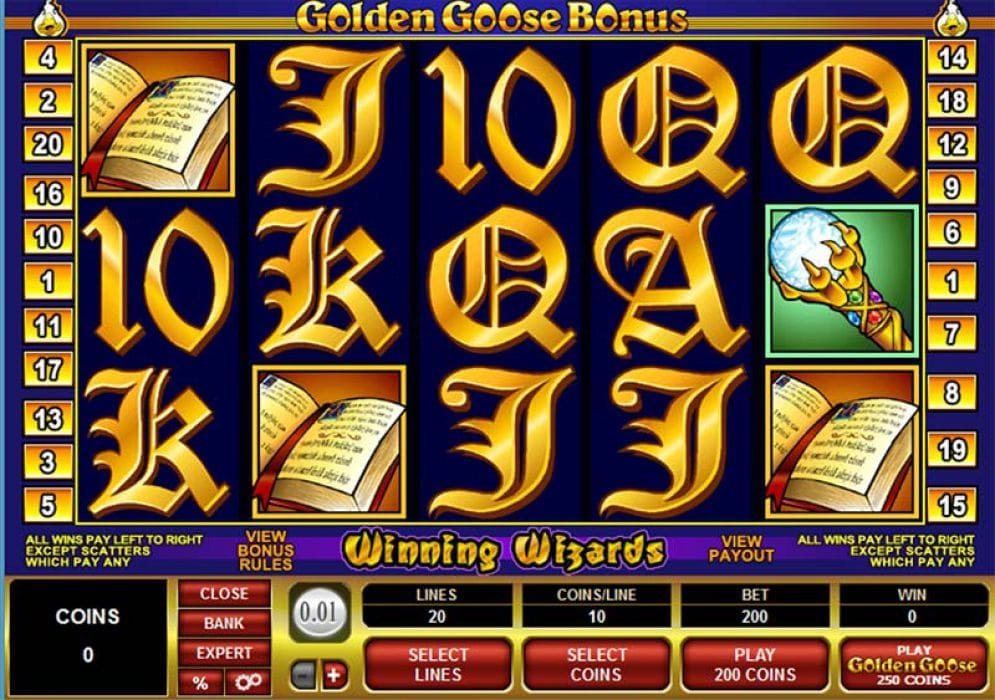 Golden Goose – Winning Wizards Casino Spiel