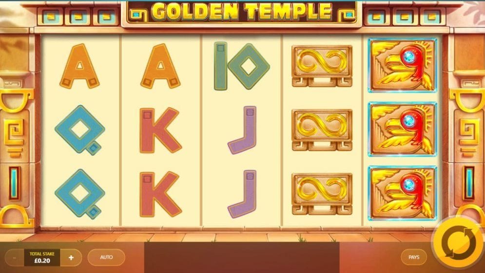 Golden Temple online Geldspielautomat