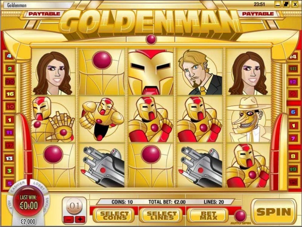 Goldenman Spielautomat