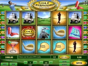 Golf Championship Video Slot kostenlos