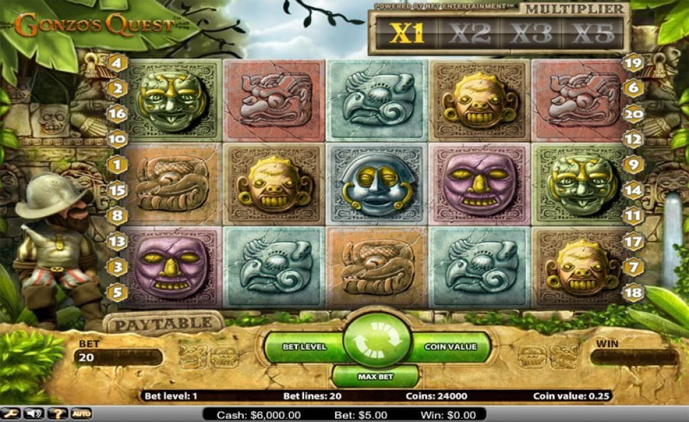 Gonzo’s Quest online Casinospiel