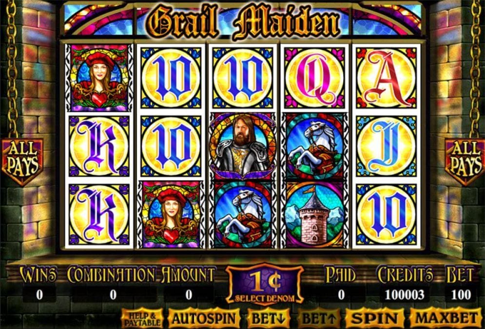 Grail Maiden online Casinospiel