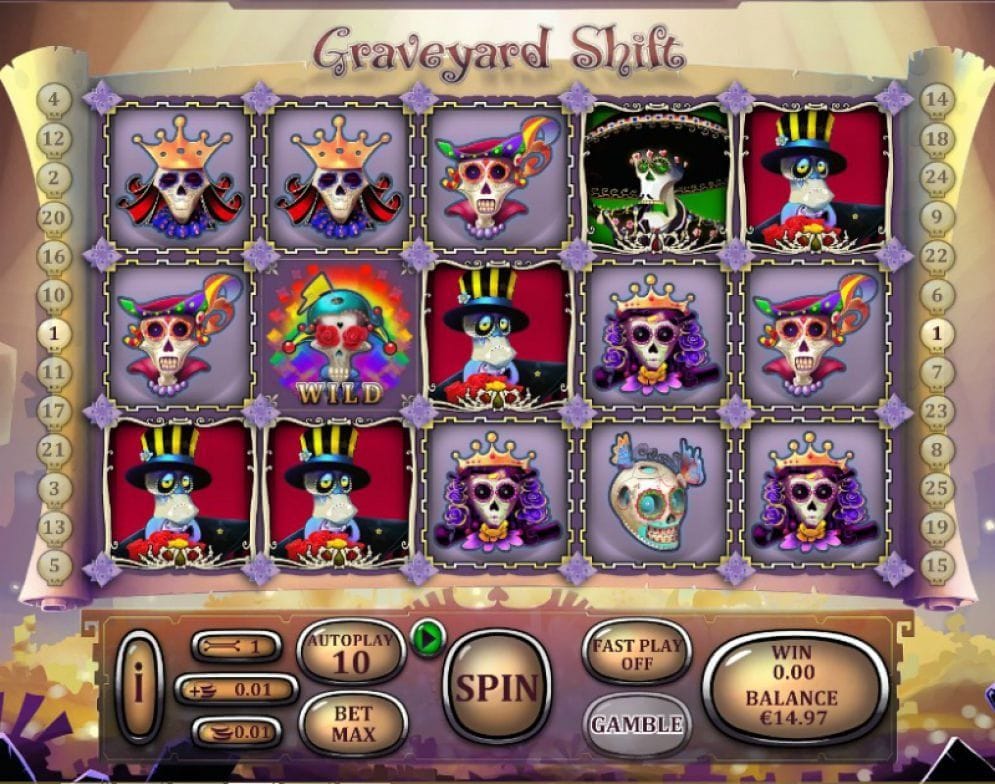 Graveyard Shift Casinospiel