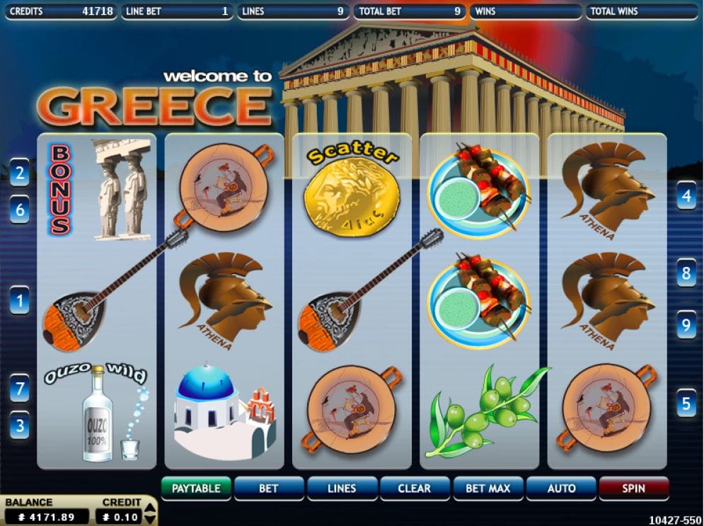 Greece Slotmaschine