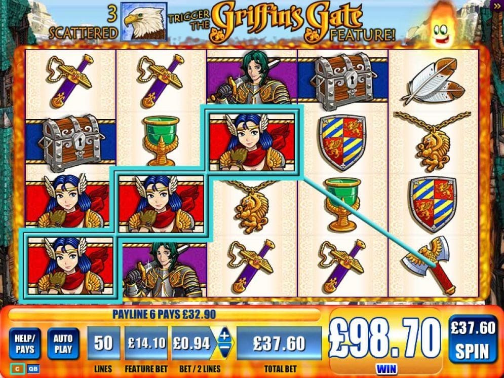 Griffins Gate online Casinospiel