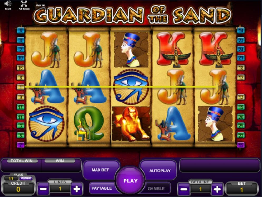 Guardian of the Sand online Casino Spiel