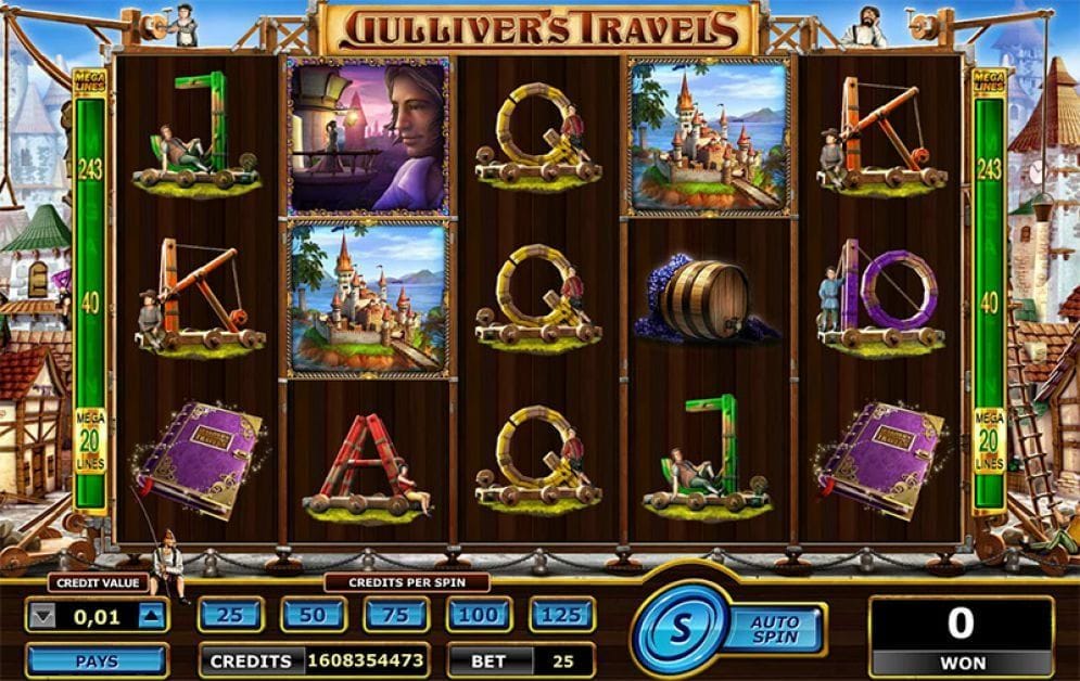 Gulliver’s Travels online Spielautomat