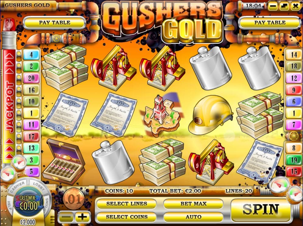 Gushers Gold online Spielautomat