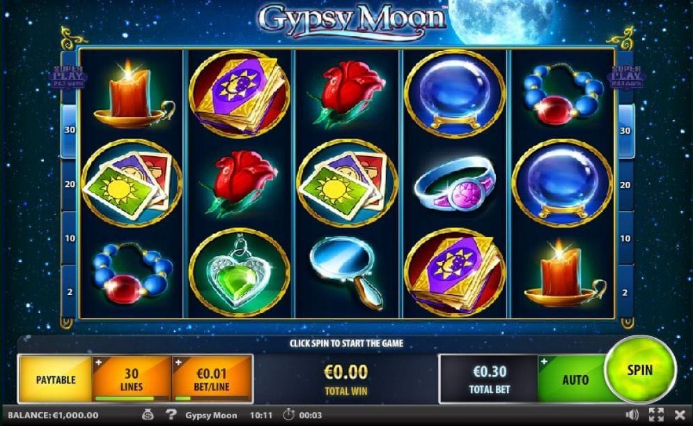 Gypsy Moon online Spielautomat